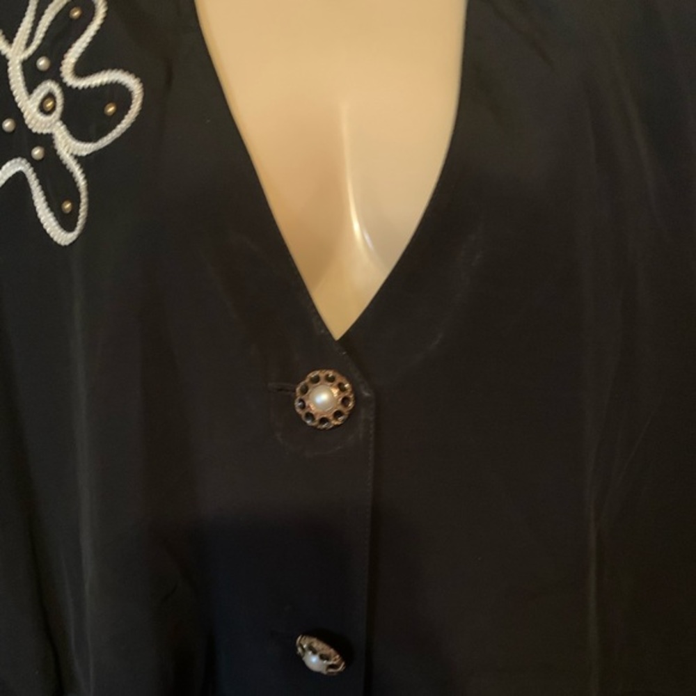 Vintage Antthony Mark Hankins Embellished Jumpsuit - Picture 8 of 12